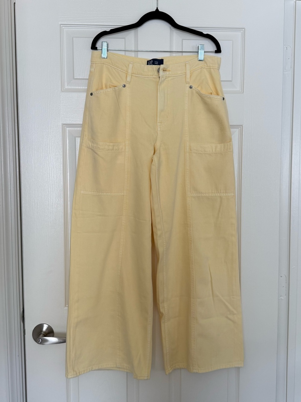 NWOT Gap Baggy Denim - Pale Yellow